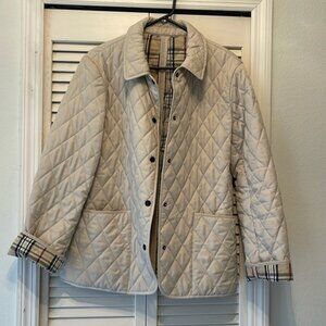 Quilted Jacket with Nova Check Lining